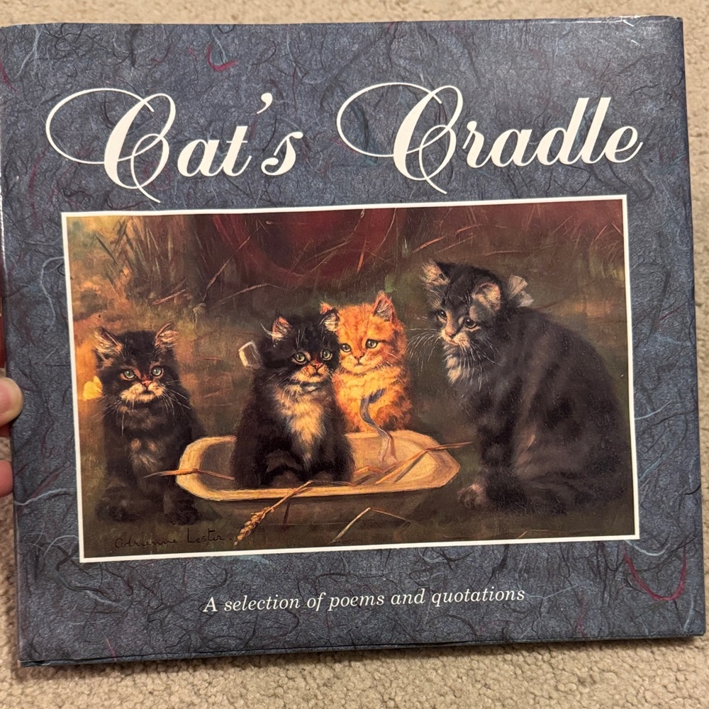 Cat's Cradle Poetry Collection Hardcover Book